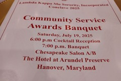 2025 Community Service Award 2025 Community Service Award