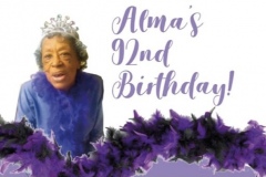 Alma's 92nd Birthday